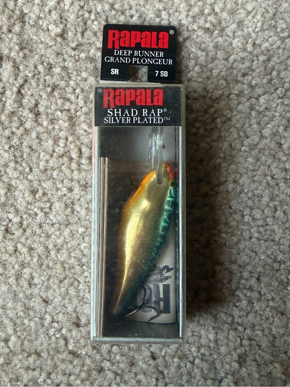 Rapala Vintage Shad Rap Crankbait 2.75 in 7g Diving Lip 11 ft